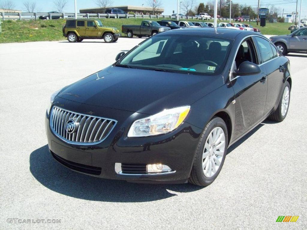 Carbon Black Metallic 2011 Buick Regal CXL Turbo Exterior Photo #48031043