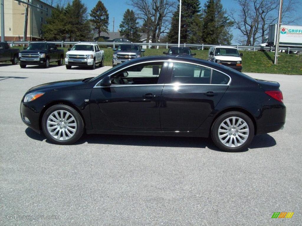 Carbon Black Metallic 2011 Buick Regal CXL Turbo Exterior Photo #48031073