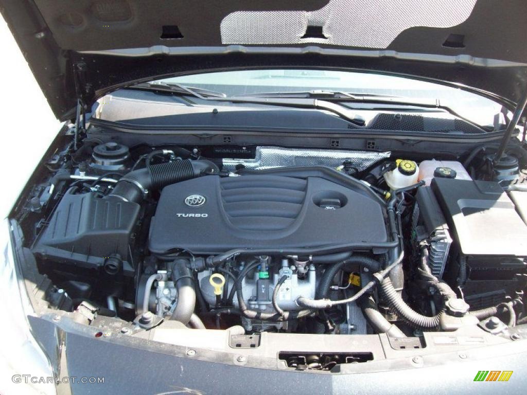 2011 Buick Regal CXL Turbo 2.0 Liter Turbocharged SIDI DOHC 16-Valve VVT ECOTEC 4 Cylinder Engine Photo #48031121