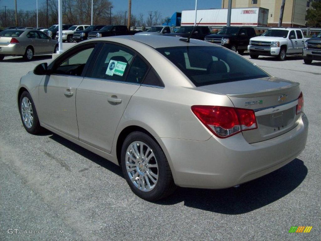 Gold Mist Metallic 2011 Chevrolet Cruze ECO Exterior Photo #48031319