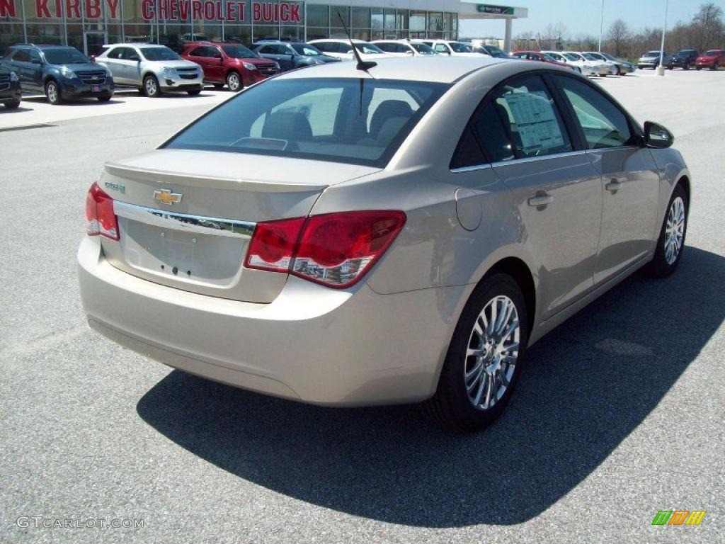 Gold Mist Metallic 2011 Chevrolet Cruze ECO Exterior Photo #48031469