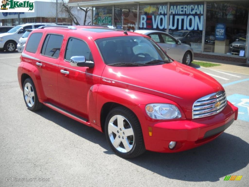 Cardinal Red Metallic Chevrolet HHR