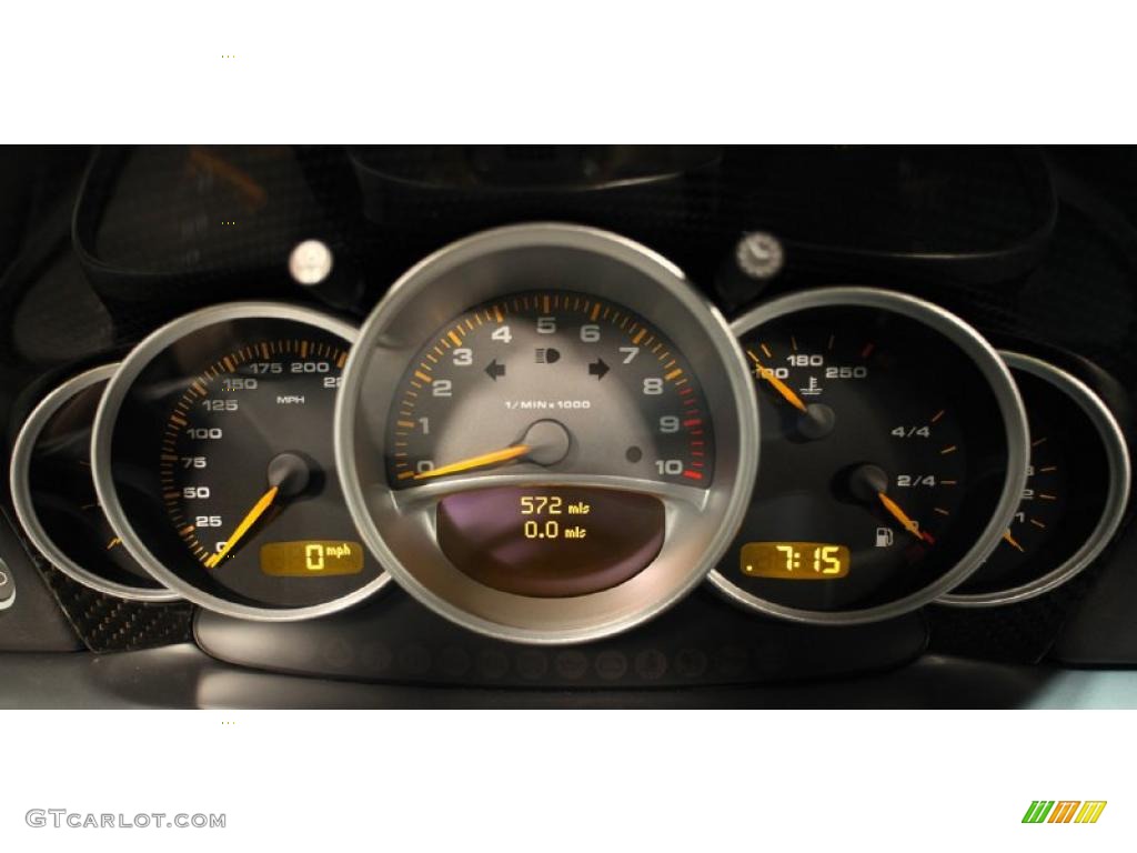 2005 Porsche Carrera GT Standard Carrera GT Model Gauges Photo #48031805