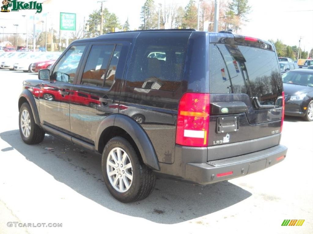 2008 LR3 V8 SE - Buckingham Blue Metallic / Ebony Black photo #5