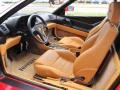 Tan 1992 Ferrari 348 TB Interior Color