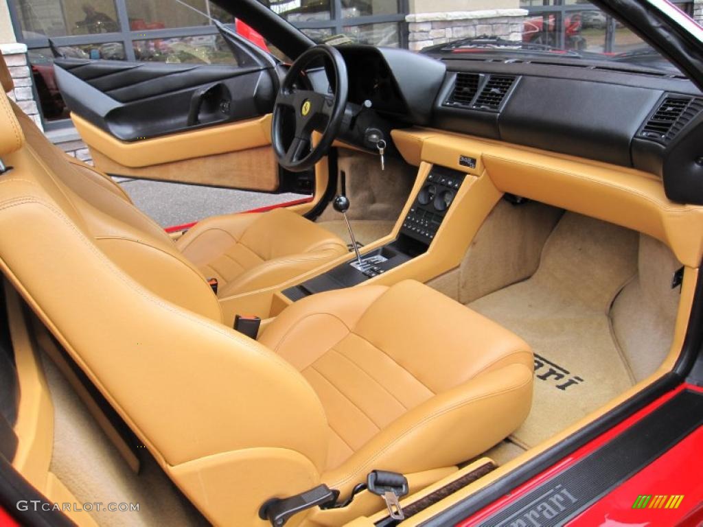 1992 Ferrari 348 TB Interior Color Photos