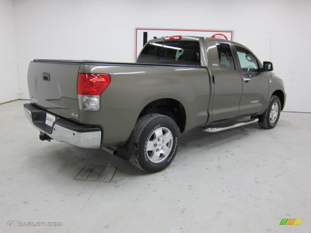 2007 Tundra Limited Double Cab 4x4 - Pyrite Mica / Beige photo #18