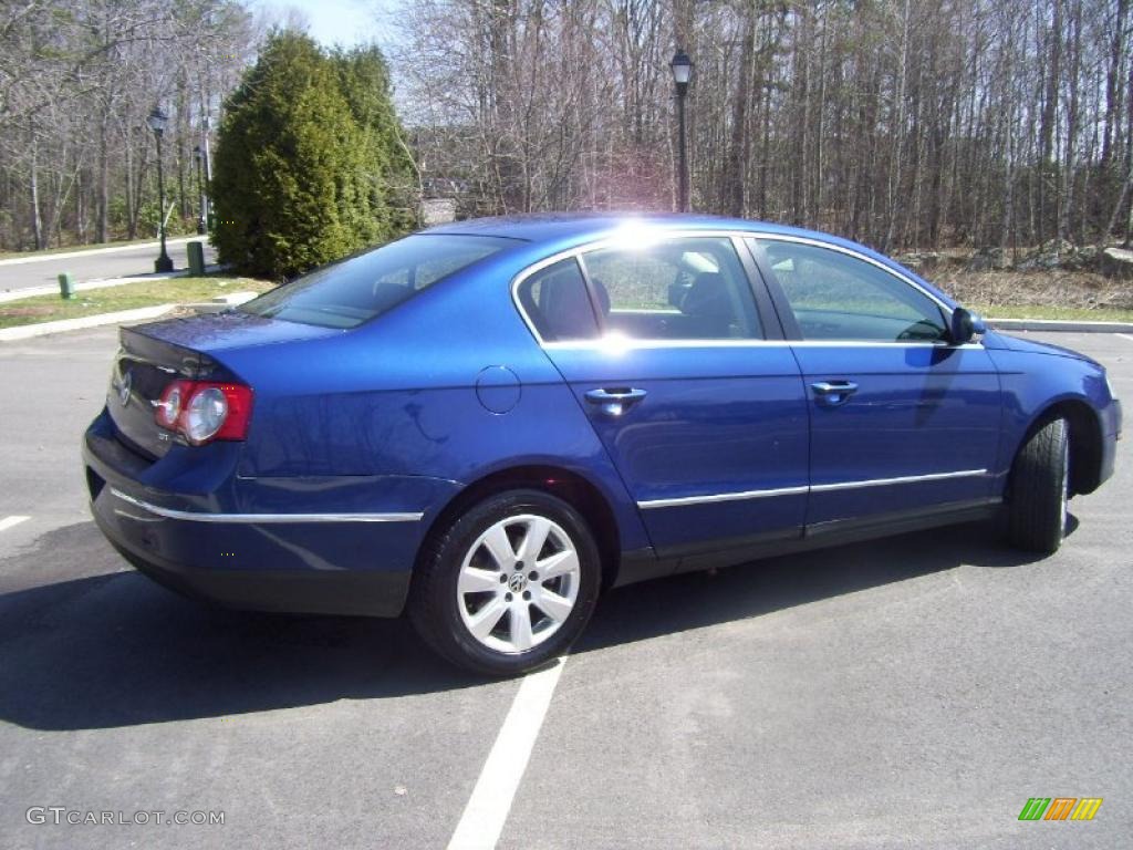 2008 Passat Turbo Sedan - Cobalt Blue Metallic / Black photo #4