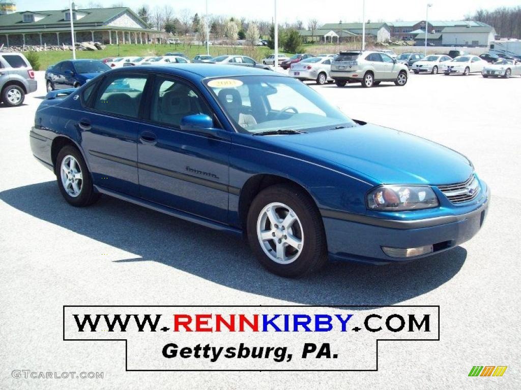 2003 Impala LS - Superior Blue Metallic / Medium Gray photo #1