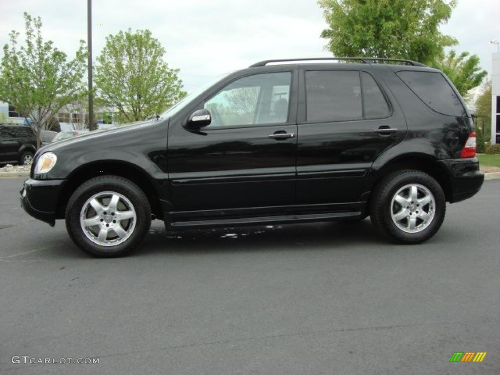 Black 2003 Mercedes-Benz ML 500 4Matic Exterior Photo #48033119