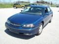 2003 Superior Blue Metallic Chevrolet Impala LS  photo #10