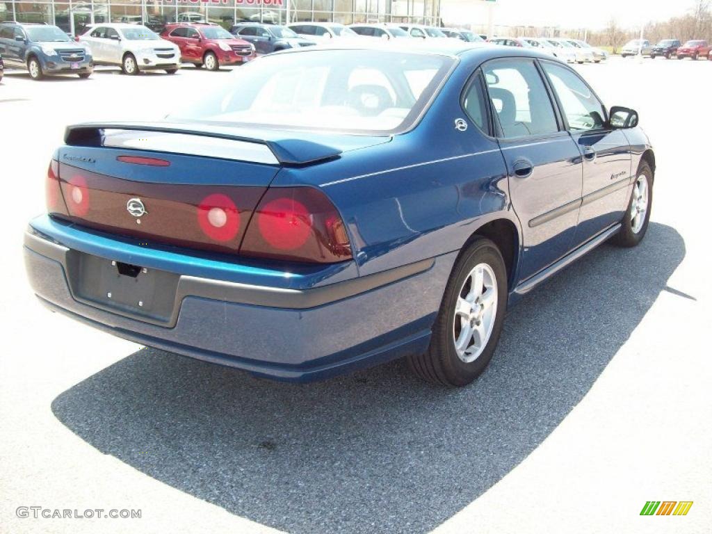 2003 Impala LS - Superior Blue Metallic / Medium Gray photo #11