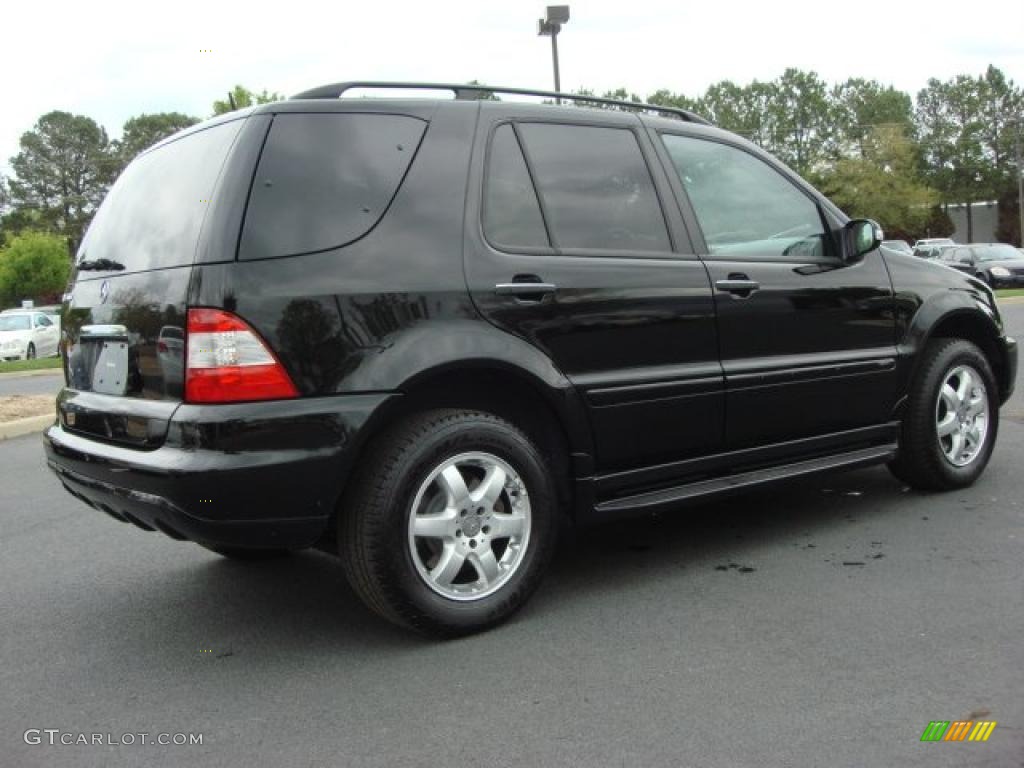 2003 ML 500 4Matic - Black / Charcoal photo #5