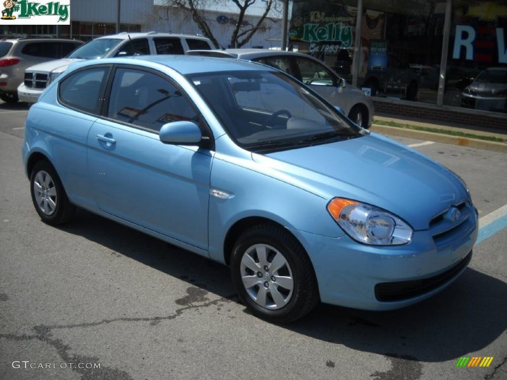 2010 Ice Blue Hyundai Accent GS 3 Door 48025702 Photo 3 GTCarLot