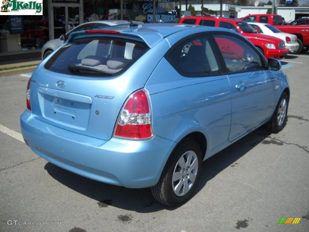 2010 Ice Blue Hyundai Accent GS 3 Door 48025702 Photo 3 GTCarLot