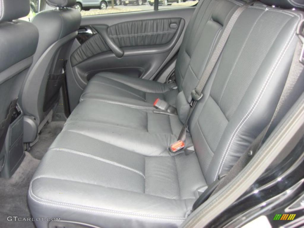 Charcoal Interior 2003 Mercedes-Benz ML 500 4Matic Photo #48033221