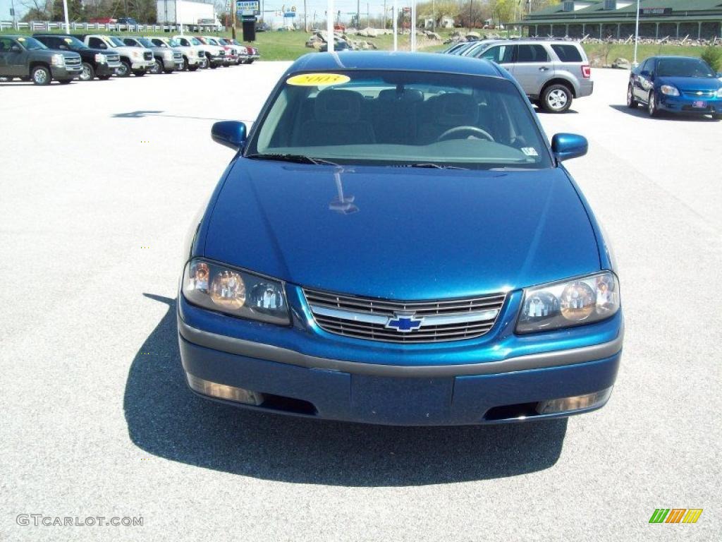 2003 Impala LS - Superior Blue Metallic / Medium Gray photo #17