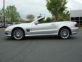 2003 Brilliant Silver Metallic Mercedes-Benz SL 55 AMG Roadster  photo #3