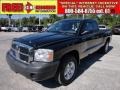 Brilliant Black Crystal Pearl 2007 Dodge Dakota SXT Club Cab