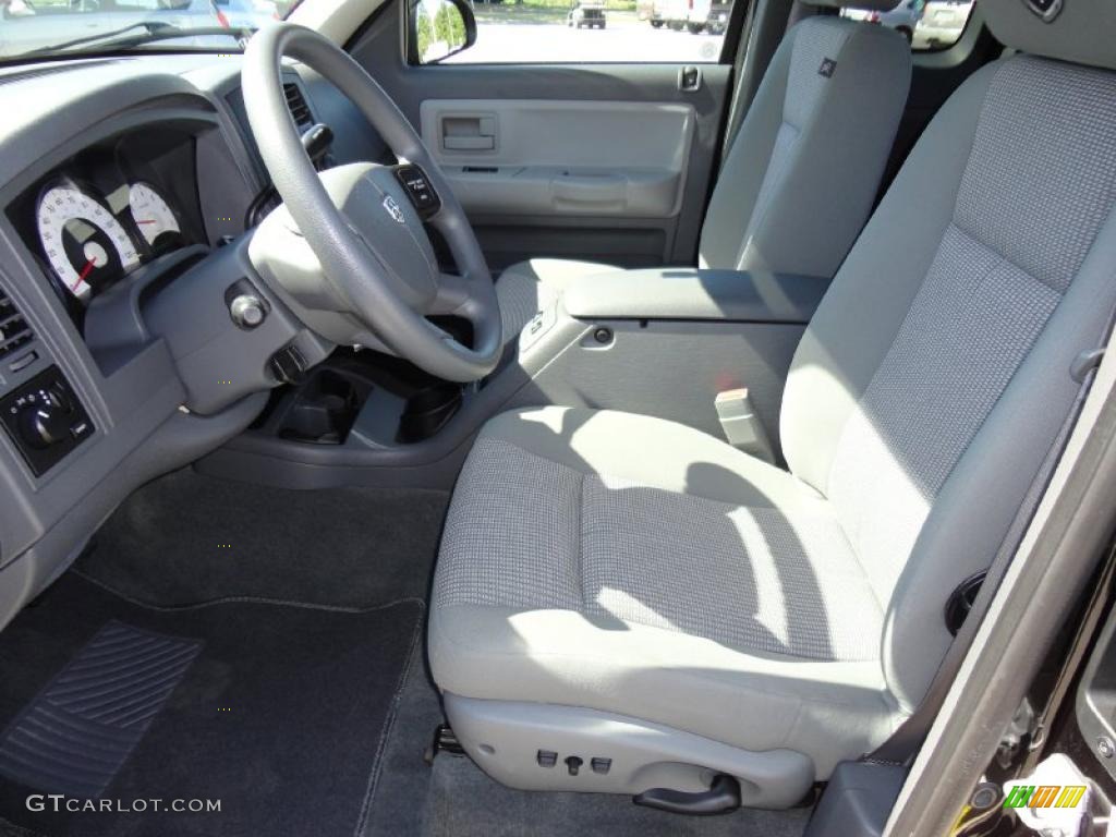 2007 Dodge Dakota SXT Club Cab Interior Color Photos