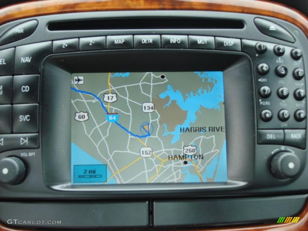 2003 Mercedes-Benz SL 55 AMG Roadster Navigation Photo #48033815
