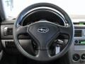 2007 Subaru Forester Graphite Gray Interior Steering Wheel Photo