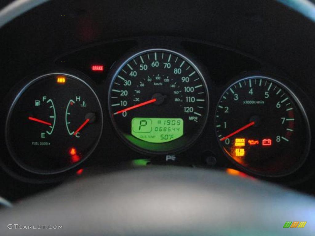 2007 Subaru Forester 2.5 X Gauges Photos