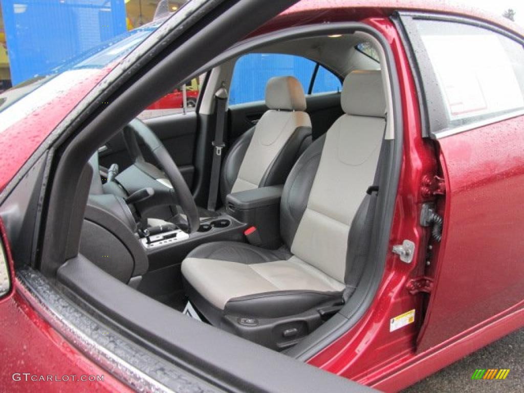 Light Titanium Interior 2009 Pontiac G6 GT Sedan Photo #48036947