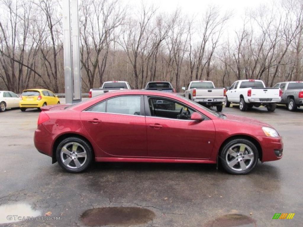 Performance Red Metallic 2009 Pontiac G6 GT Sedan Exterior Photo #48036977