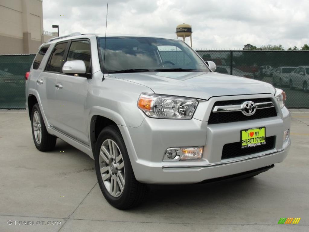 2011 4Runner Limited - Classic Silver Metallic / Black Leather photo #1