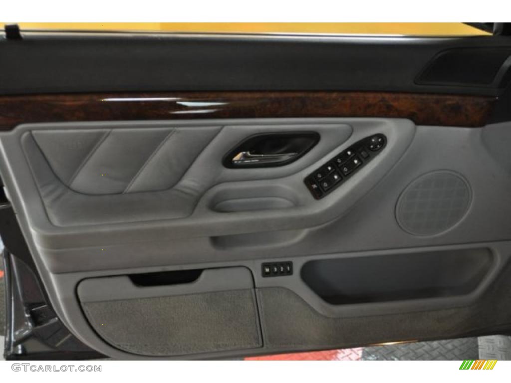 2001 7 Series 740iL Sedan - Anthracite Metallic / Grey photo #10