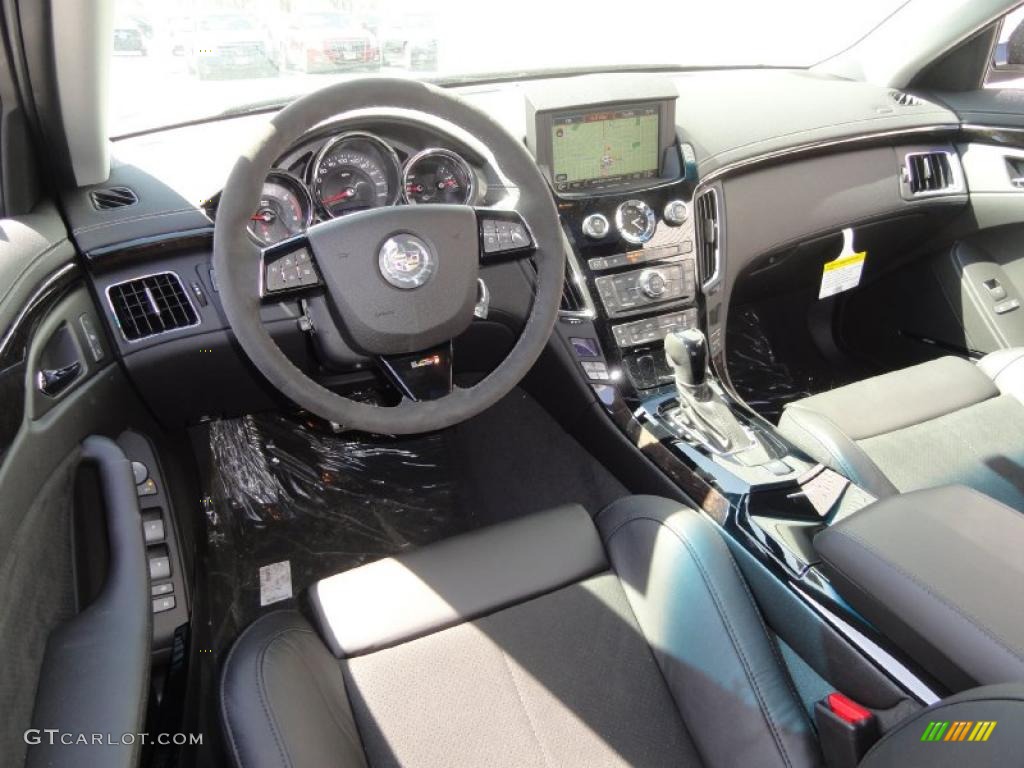 2011 Cadillac CTS -V Sedan Ebony Dashboard Photo #48040871