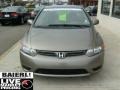 2008 Galaxy Gray Metallic Honda Civic EX-L Coupe  photo #2