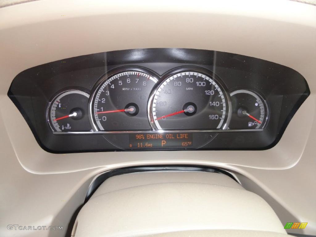 2011 Cadillac STS V6 Luxury Gauges Photo #48041366