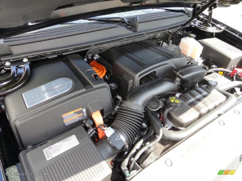2011 Cadillac Escalade Hybrid AWD 6.0 Liter H OHV 16-Valve VVT Flex-Fuel V8 Gasoline/Electric Hybrid Engine Photo #48042260
