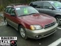 2002 Regatta Red Pearl Subaru Outback Wagon  photo #1