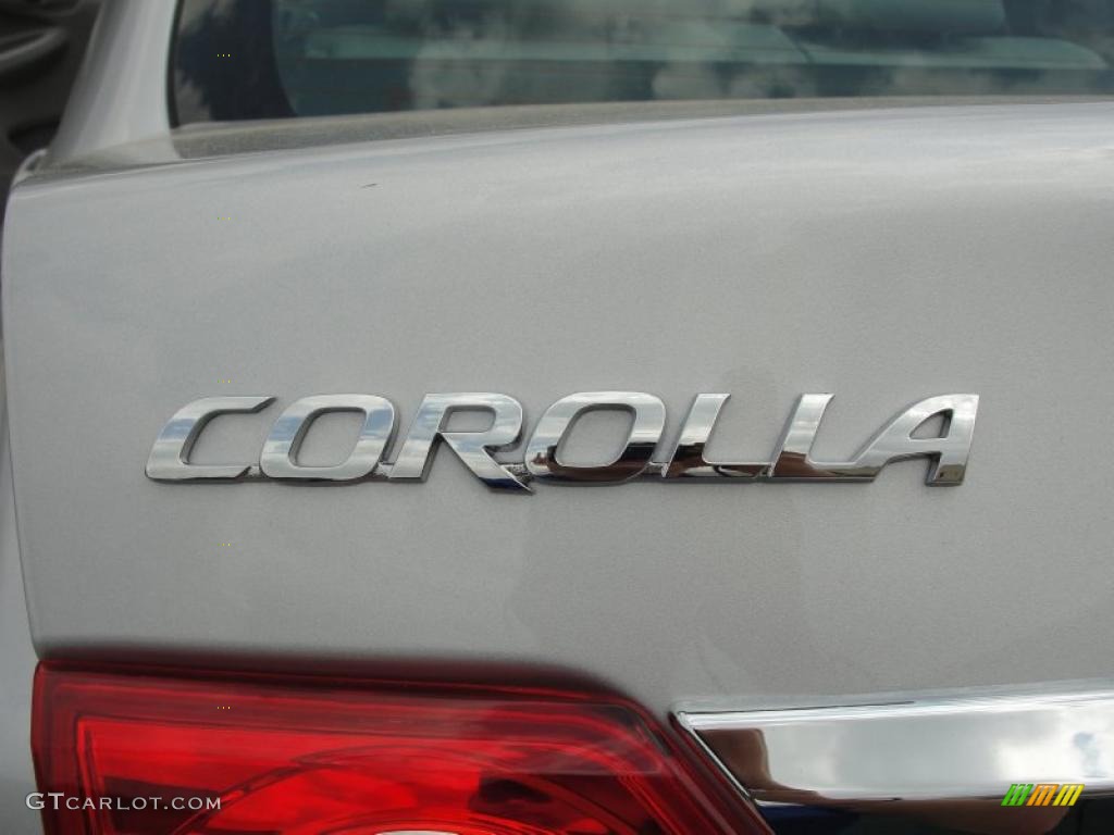 2011 Corolla 1.8 - Classic Silver Metallic / Ash photo #15