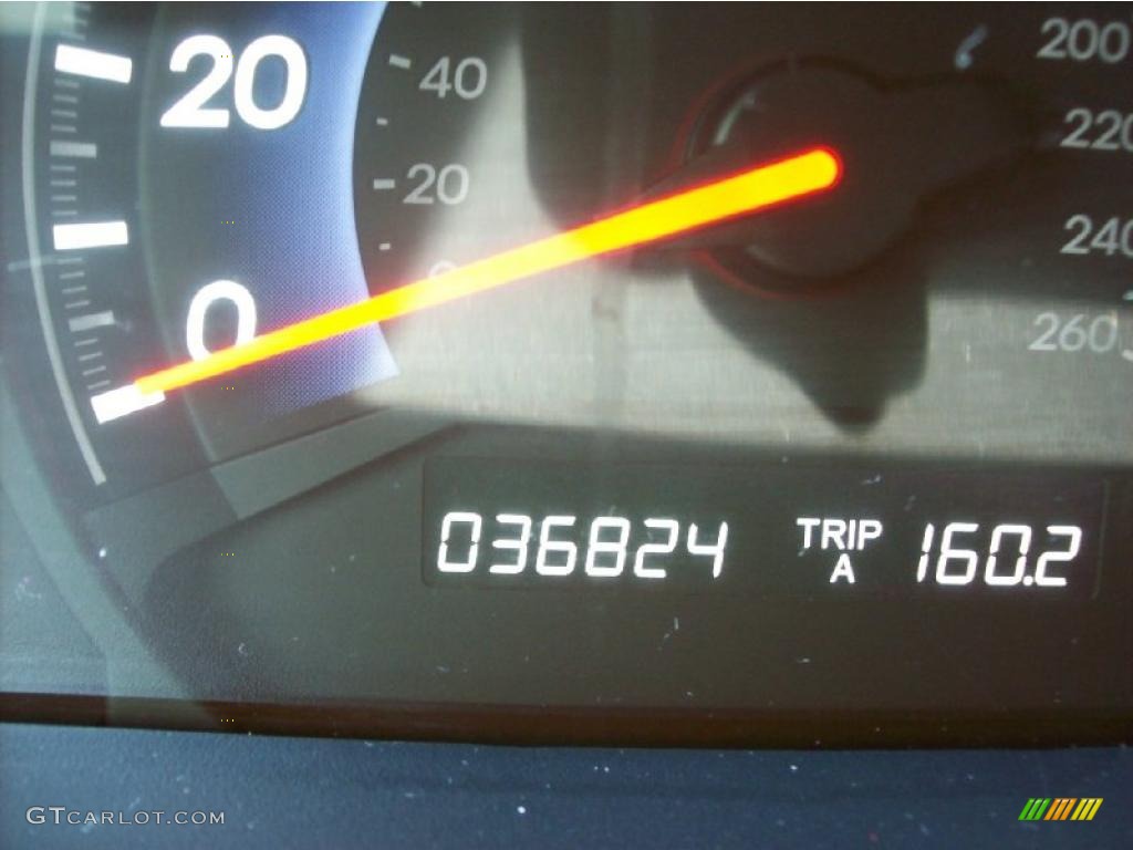 2008 Odyssey EX-L - Silver Pearl Metallic / Gray photo #4