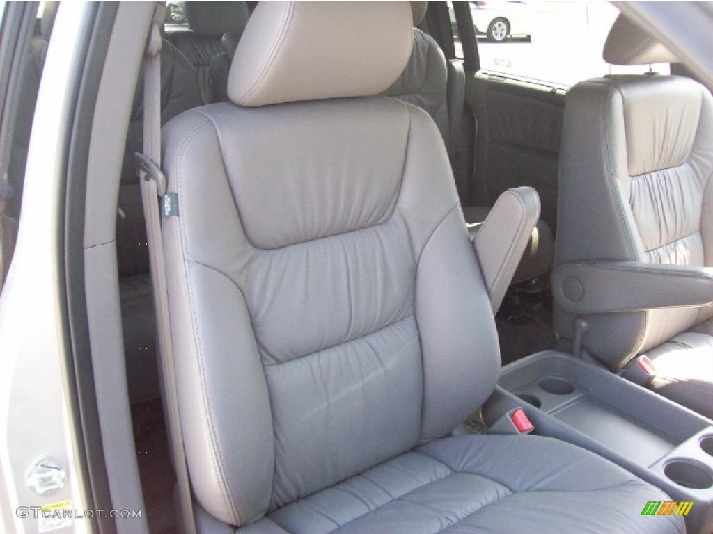 2008 Odyssey EX-L - Silver Pearl Metallic / Gray photo #17