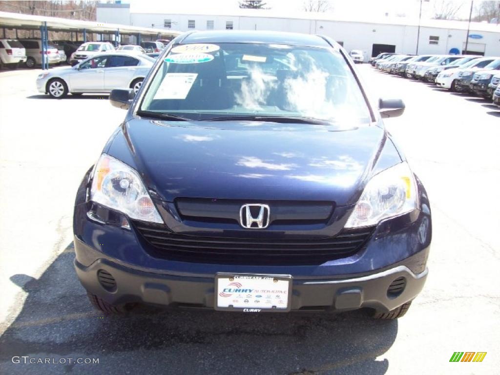 2008 CR-V LX 4WD - Royal Blue Pearl / Gray photo #3