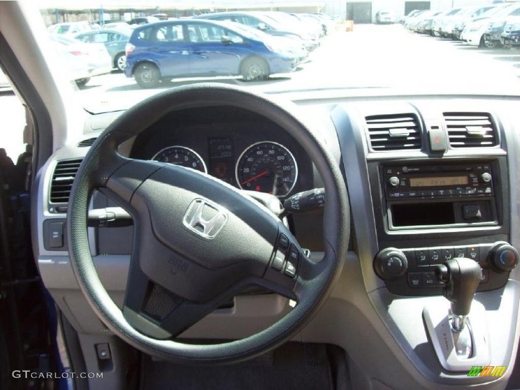 2008 CR-V LX 4WD - Royal Blue Pearl / Gray photo #5