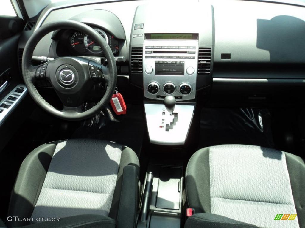 2007 Mazda MAZDA5 Touring Black Dashboard Photo #48045325