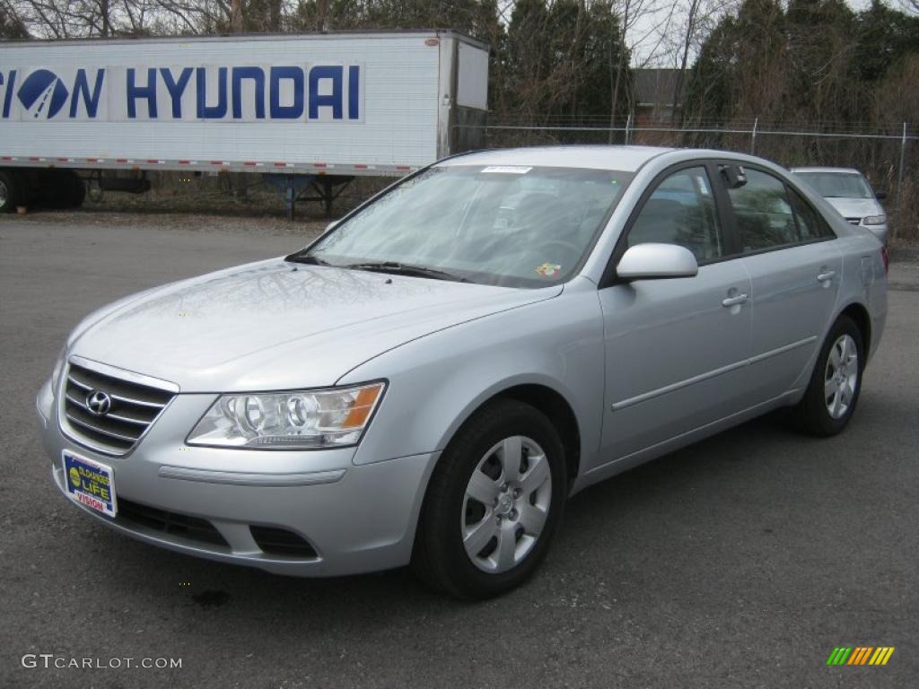 2010 Sonata GLS - Radiant Silver / Gray photo #1