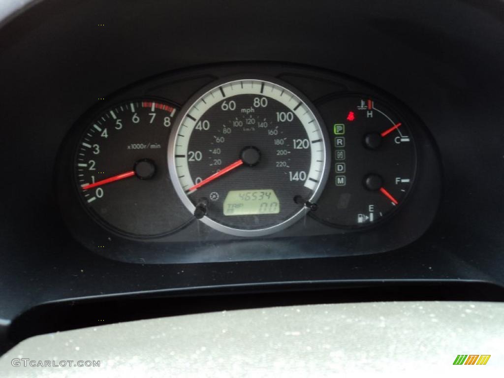 2007 Mazda MAZDA5 Touring Gauges Photos