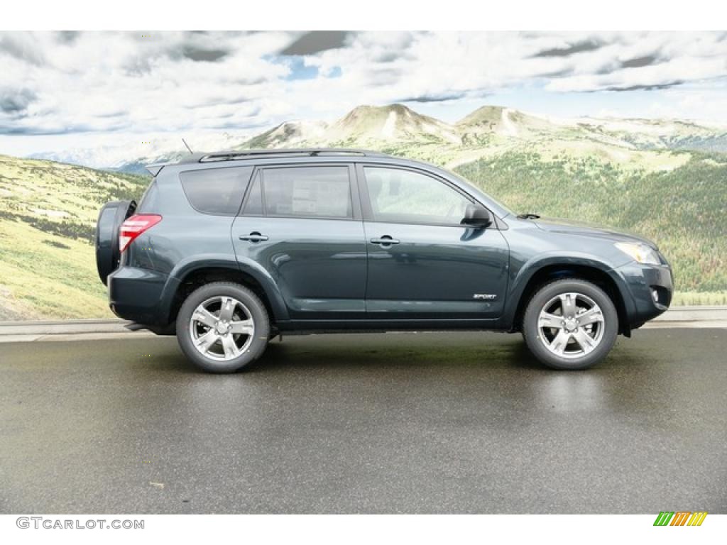 Black Forest Metallic 2011 Toyota RAV4 V6 Sport 4WD Exterior Photo #48045775