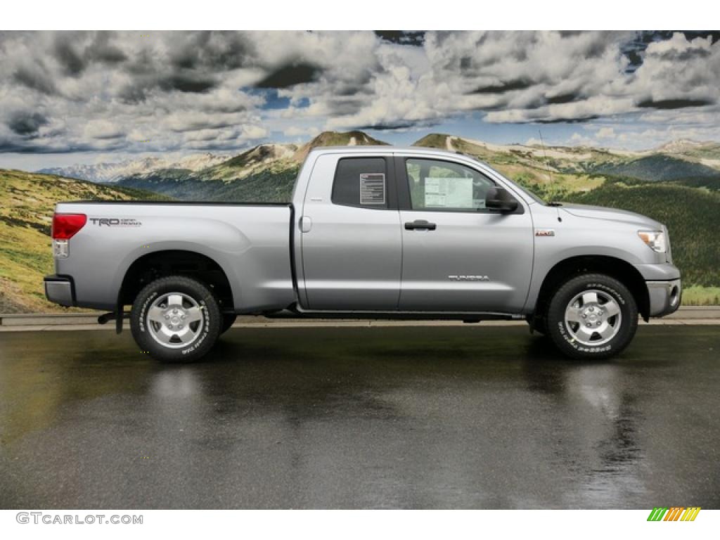 2011 Tundra TRD Double Cab 4x4 - Silver Sky Metallic / Graphite Gray photo #2