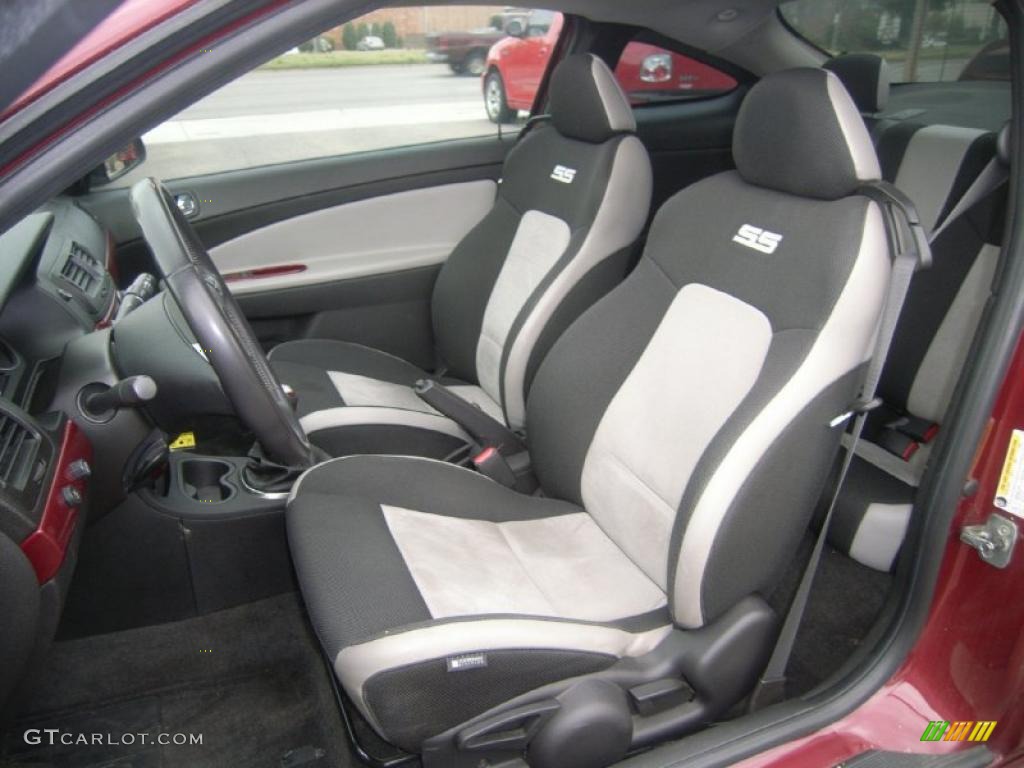 Ebony/Gray Interior 2008 Chevrolet Cobalt SS Coupe Photo #48047188