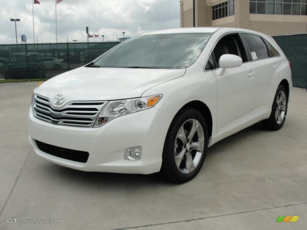 Blizzard Pearl White 2011 Toyota Venza V6 Exterior Photo #48047467