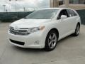 Blizzard Pearl White 2011 Toyota Venza V6 Exterior