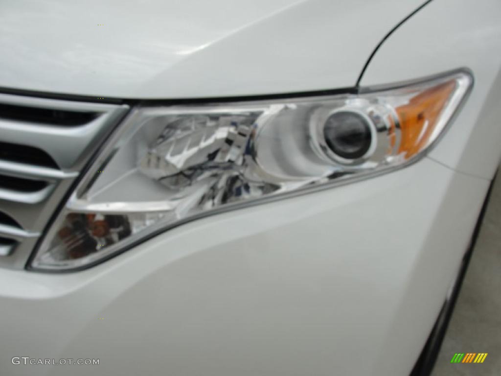 2011 Venza V6 - Blizzard Pearl White / Light Gray photo #9